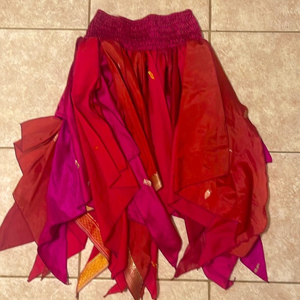 Small Pink Petal Skirt